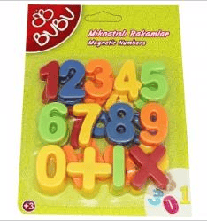 BU-BU MIKNATISLI RAKAM 25 PARÇA BUBU00083
