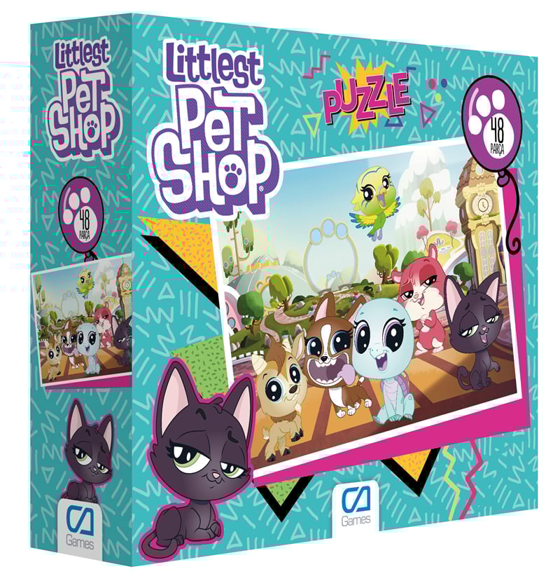 CA GAMES PUZZLE 60 PARÇA LITTLEST PETSHOP 5097