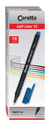 CARETTA SOFTLINER KALEM LİLA 10 LU 55-11