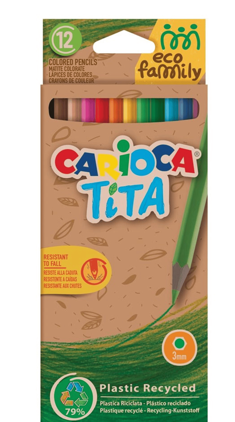 CARIOCA KURU BOYA ECO FAMILY TİTA 12 Lİ 43097