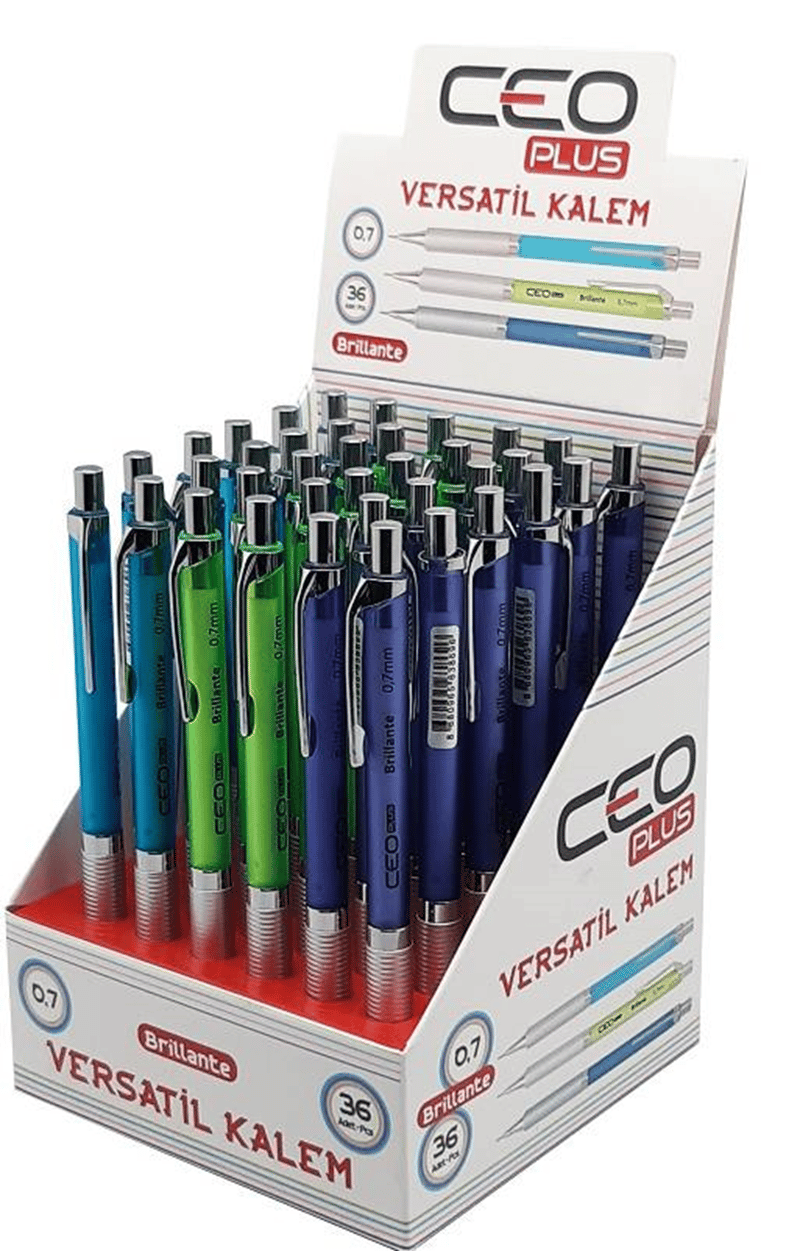CEO VERSATİL METALİK FOSFORLU 0.7MM 36'LI CE