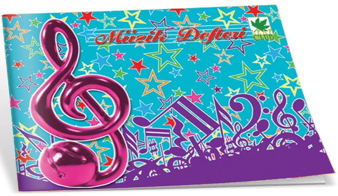 ÇINAR MÜZİK DEFTERİ KÜÇÜK 40 YP. 23002