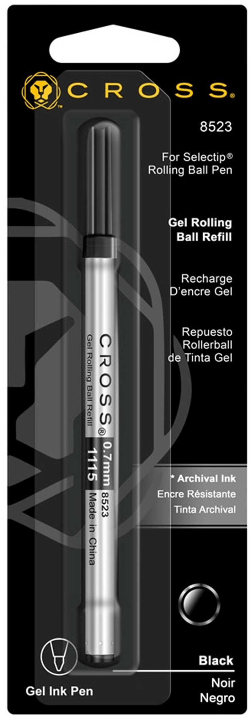 CROSS ROLLER KALEM REFİLİ SİYAH 8523D