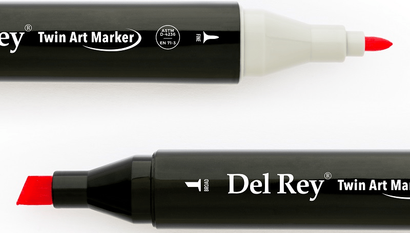 DEL REY GRAFİK MARKÖR TWIN MN-DR005 CHERRY PINK