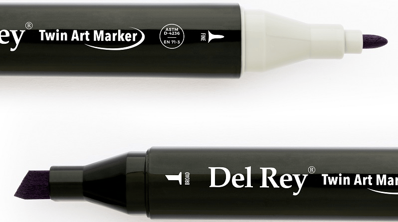 DEL REY GRAFİK MARKÖR TWIN MN-DR081 DEEP VIOLET
