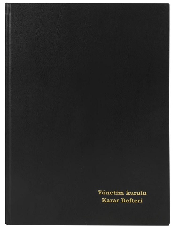 DİLMAN YÖNETİM KURUL KARAR DEFTERİ CİLTLİ 22.5x32 192 YP 5381