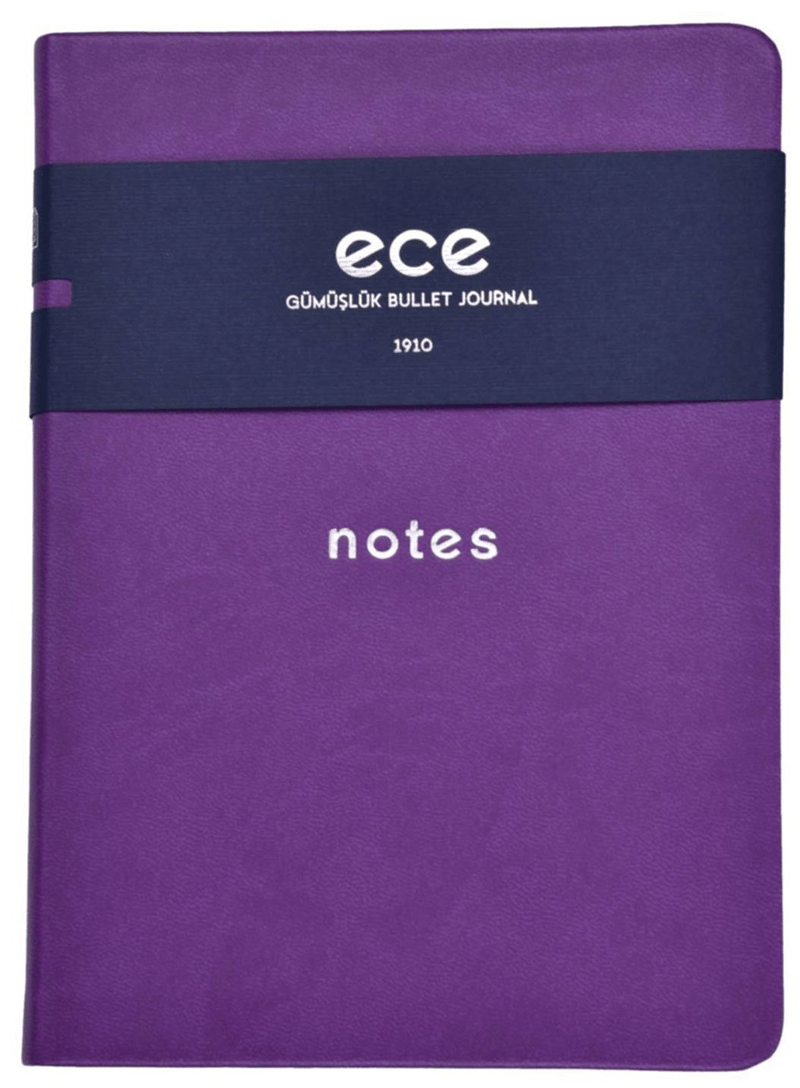 ECE DEFTER 13x18 GÜMÜŞLÜK NOKTALI