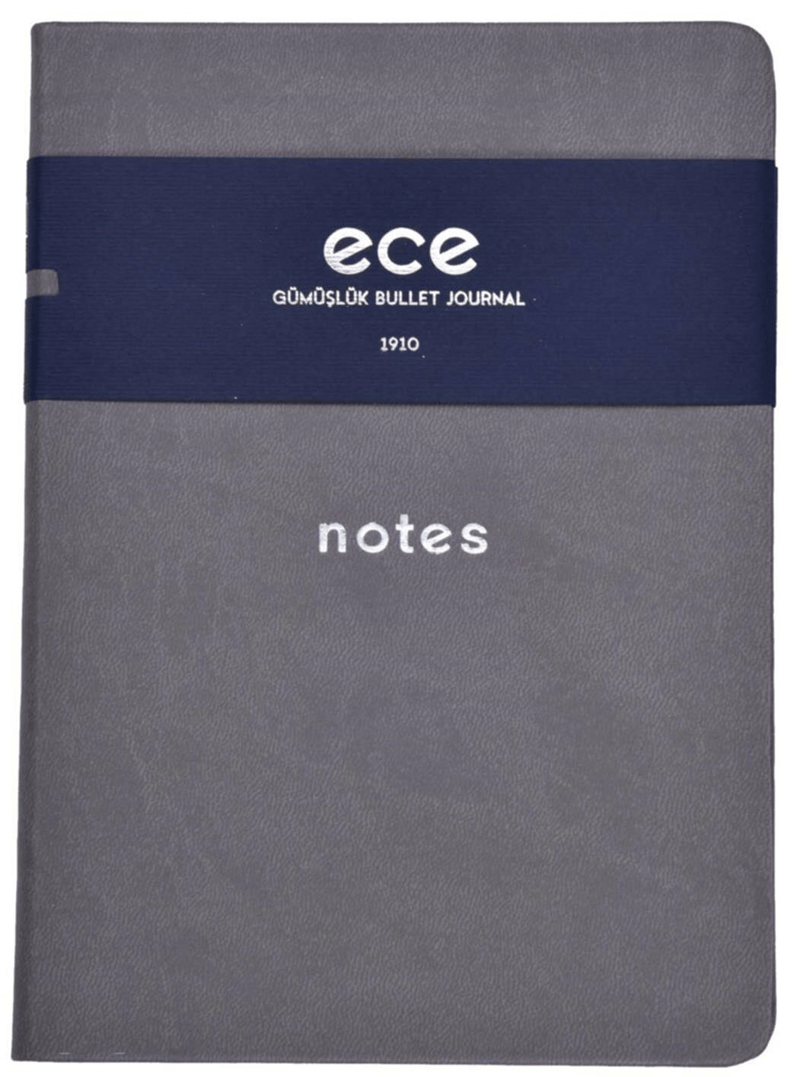 ECE DEFTER 13x18 GÜMÜŞLÜK NOKTALI