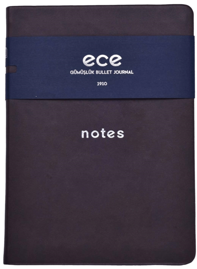 ECE DEFTER 13x18 GÜMÜŞLÜK NOKTALI