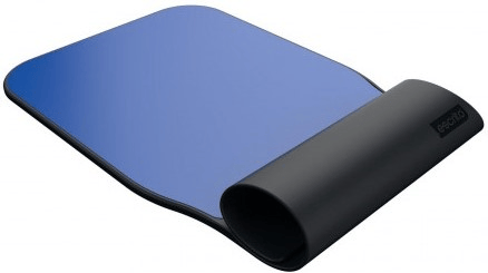 ESCRITO MOUSE PAD BİLEK DESTEKLİ KIGALI SİYAH-MAVİ ESEB100