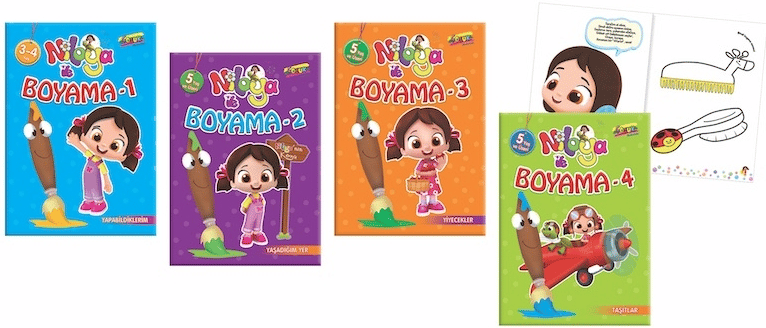 KESKİN BOYAMA KİTABI 20x28 NİLOYA 8 YP. 244904-89