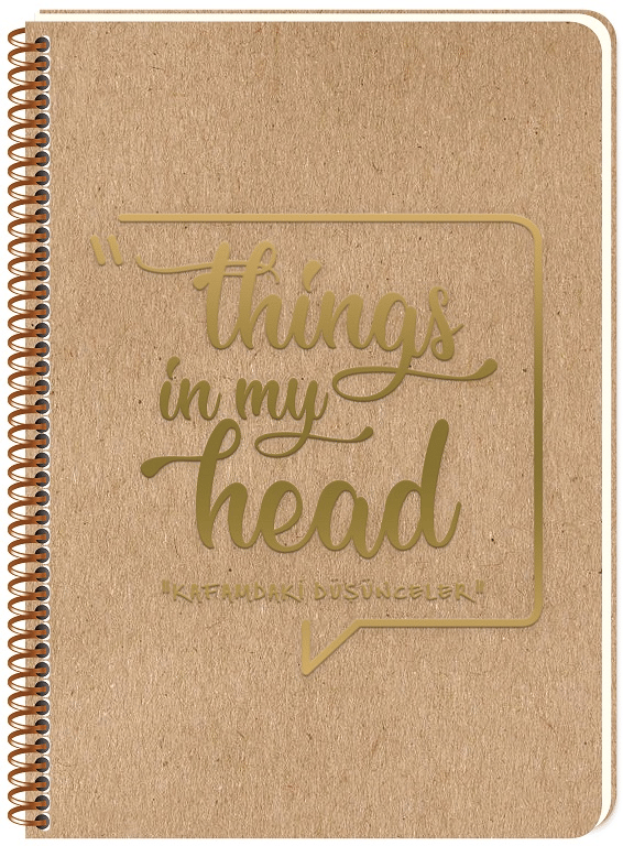 KESKİN DEFTER FUNKY A4 SPİRALLİ 100 YP. ÇİZGİLİ 418001-99