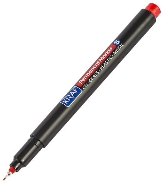KRAF ASETAT KALEMİ OHP PLUS (S) 290 KIRMIZI