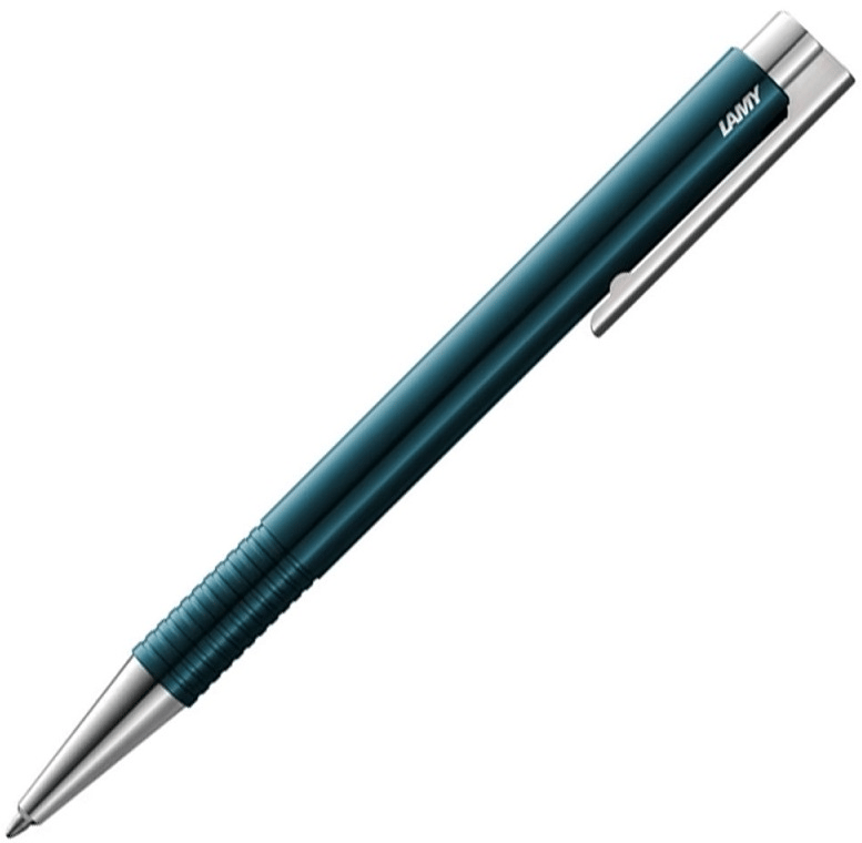 LAMY TÜKENMEZ KALEM LOGO ÇELİK KLİPS PARLAK PETROL 204PT