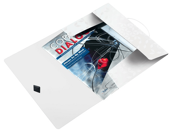 LEITZ LASTİKLİ DOSYA WOW ACTIVE İNCE L-4599 BEYAZ