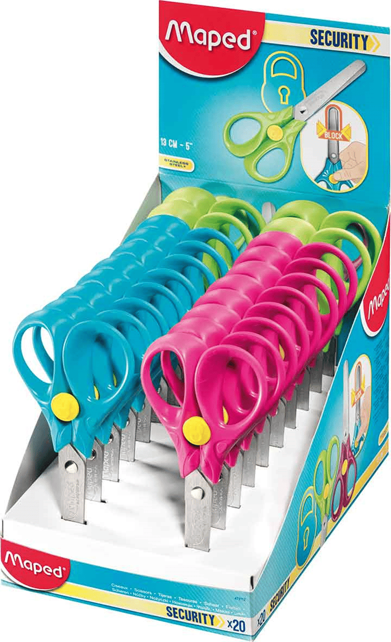 MAPED MAKAS 13 CM GÜVENLİK KİLİTLİ 473112