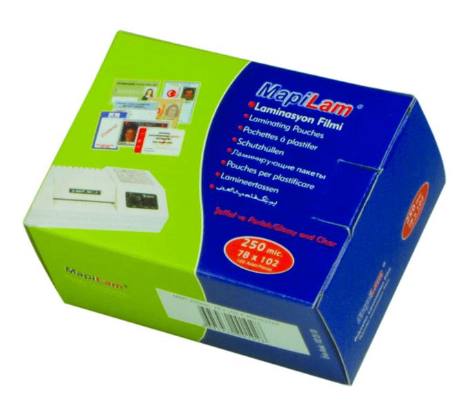 MAPİ LAMİNASYON 250 MİC.A3 MAT 100LÜ 104 25 03