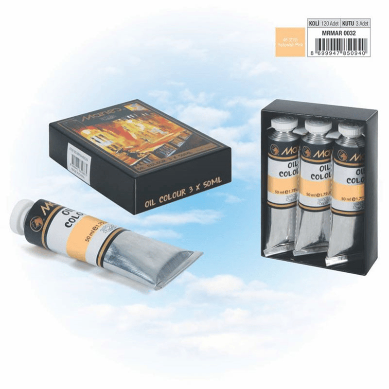 MARIES YAĞLI BOYA 50 ML E1384-46*219 YELLOWISH PINK