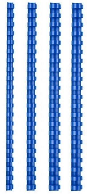 MAS SPİRAL PLASTİK 12MM LACİVERT 100'LÜ 8106