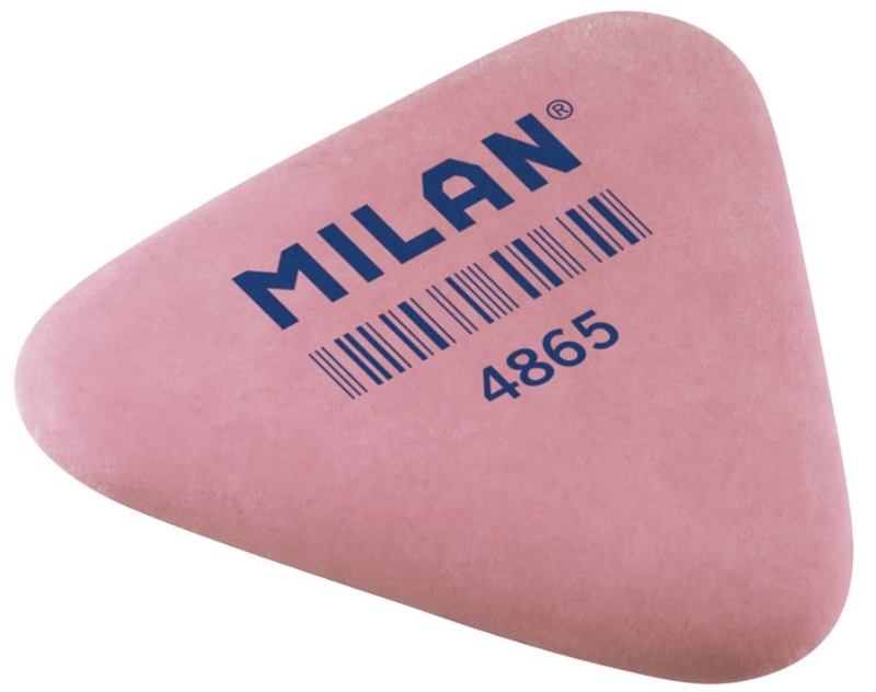 MİLAN SİLGİ ÜÇGEN 36 LI ŞEFFAF PNM4836