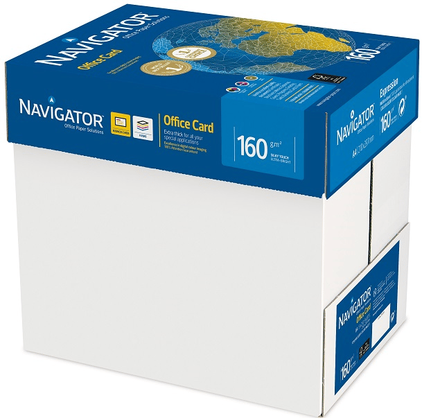 NAVIGATOR FOTOKOPİ KAĞIDI A4 160GR OFFICE CARD 250 Lİ