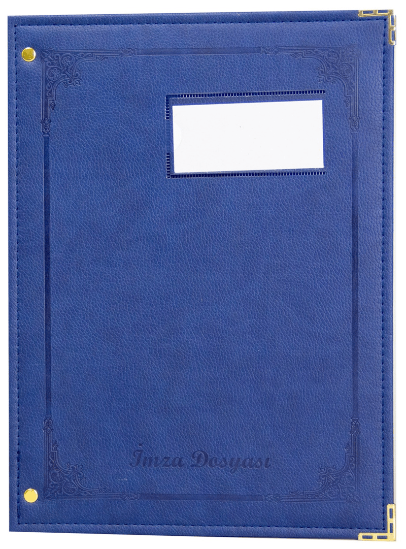 ÖNDER İMZA DOSYASI LUX 20 Lİ LACİVERT 7102-6