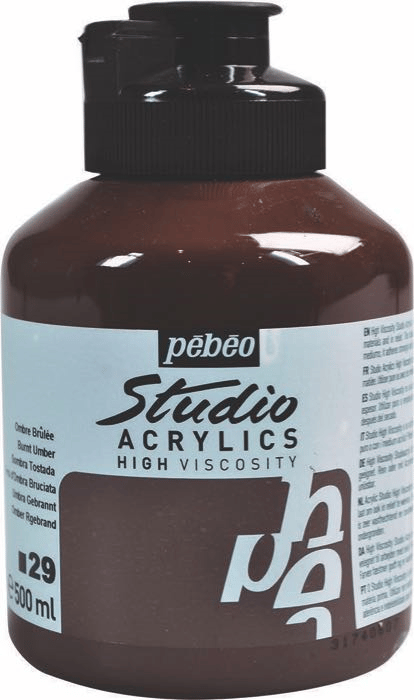 PEBEO AKRİLİK BOYA STUDIO 500 ML 171*29 BURNT UMBER