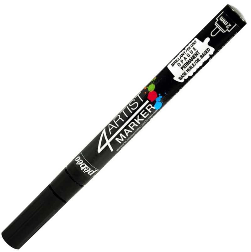 PEBEO MARKÖR KALEM YAĞLI 4ARTIST 2.0 BLACK 580024