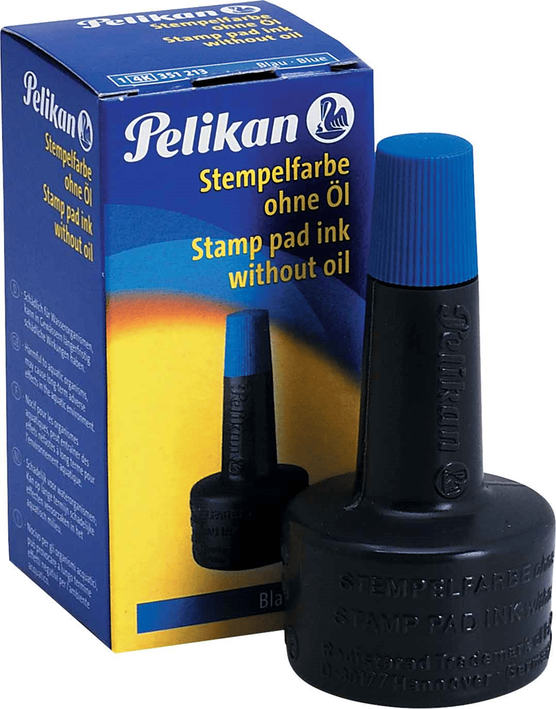 PELİKAN ISTAMPA MÜREKKEBİ 28CC MAVİ 351213