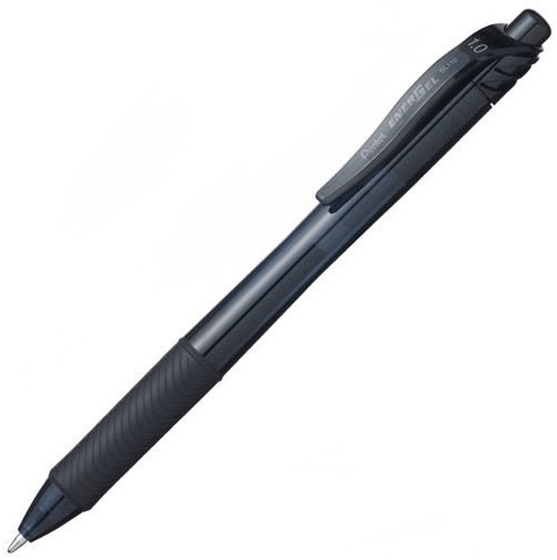 PENTEL LİKİT ROLLER ENERGEL MEKANİZMALI 1.0 MM BL-110-A SİYAH
