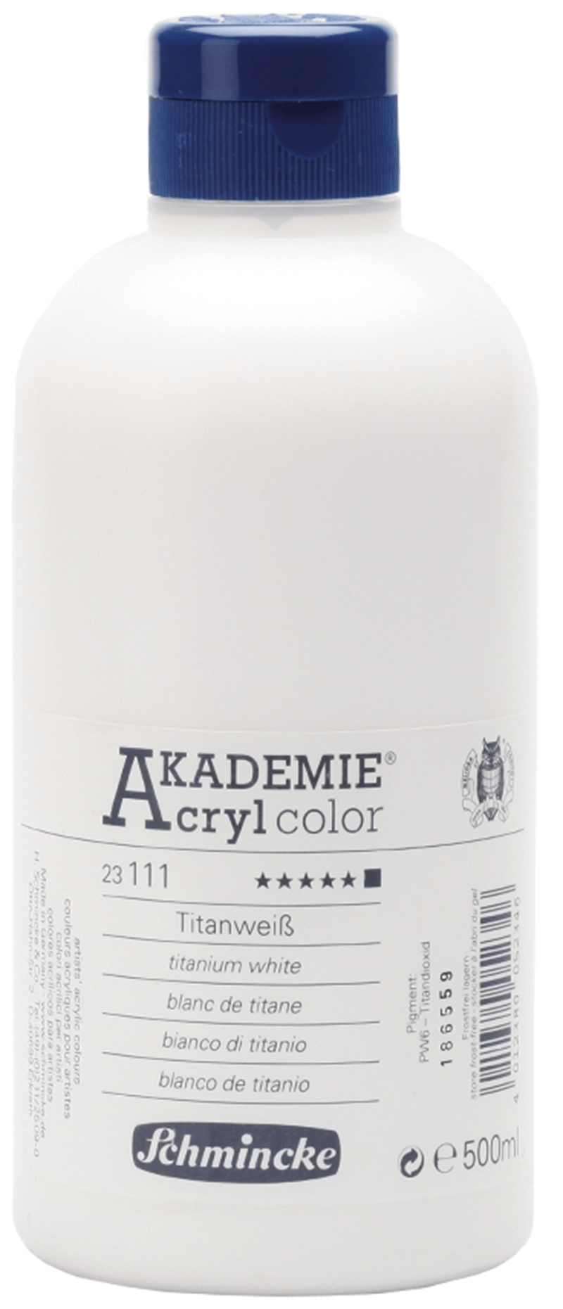 SCHMİNCKE AKADEMİE AKRİLİK BOYA 500 ML 111 TİTANİUM WHİTE 23111028