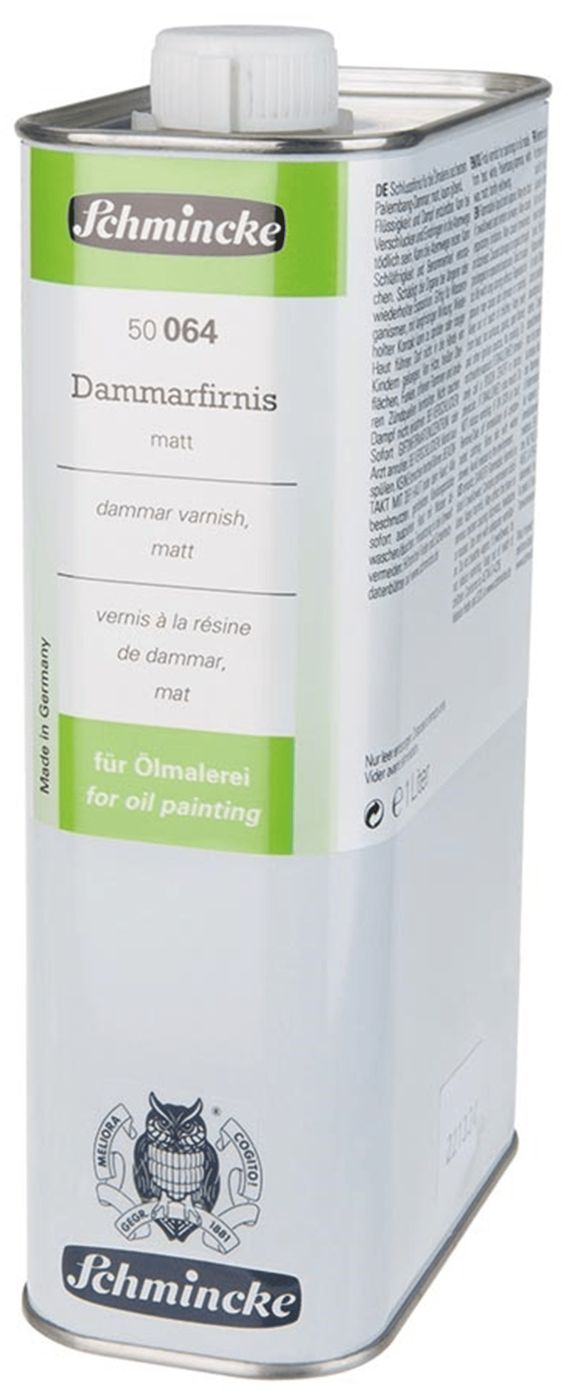 SCHMİNCKE DAMMAR VARNİSH MAT DAMMAR VERNİK 1000 ML 50064 50064029