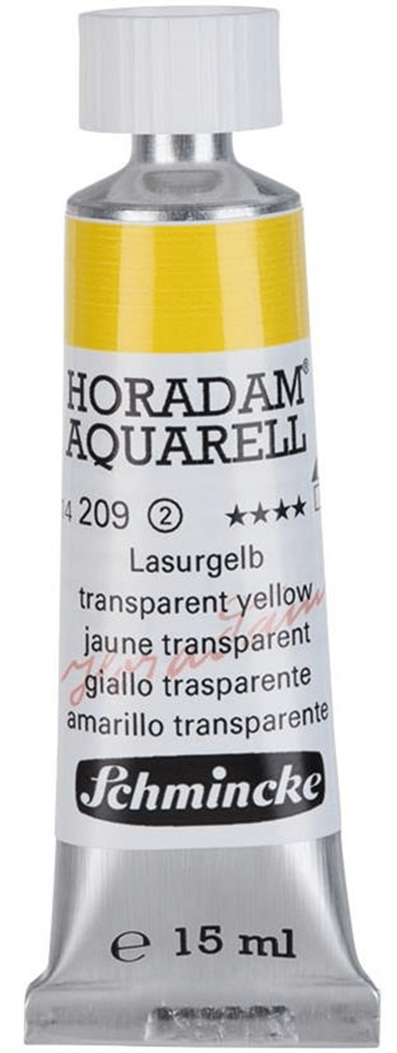 SCHMİNCKE HORADAM AQUARELL ARTİST SULU BOYA 15 ML TÜP SERİ 2 209 TRANSLUCENT YELLOW 14209006