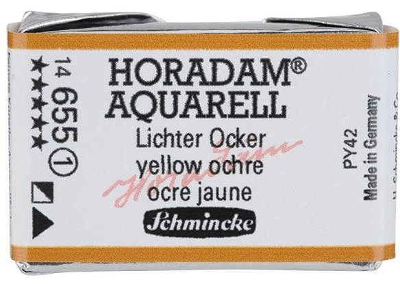SCHMİNCKE HORADAM AQUARELL ARTİST SULU BOYA TAM TABLET SERİ 1 655 YELLOW OCHRE 14655043