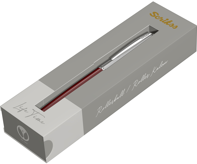 SCRIKSS ROLLER KALEM 78 ÖZEL KUTULU BORDO