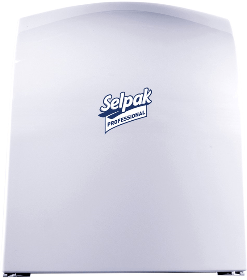 SELPAK PROFESSIONAL EKİPMAN NATURA MEKANİK DİSPENSER BEYAZ 21,5 Cm. HAVLU UYUMLU 7903034