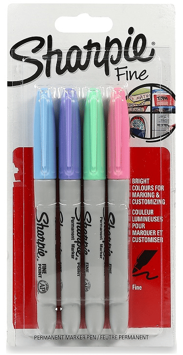 SHARPIE PERMANENT SET FINE  4 LÜ PASTEL 2065402
