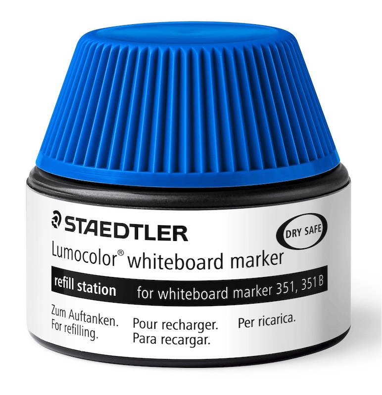 STAEDTLER BEYAZ TAHTA KALEMİ MÜREKKEBİ MAVİ 488 51-3 02