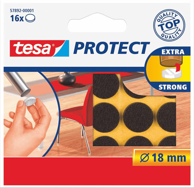 TESA ZEMİN KORUYUCU HALKA KEÇE 18MM KAH.16AD 57892
