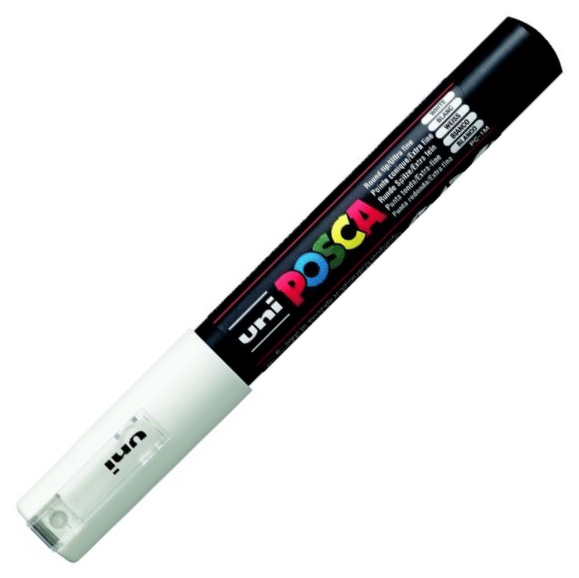 UNİ POSTER MARKÖRÜ POSCA PC-1M 0.7 BEYAZ