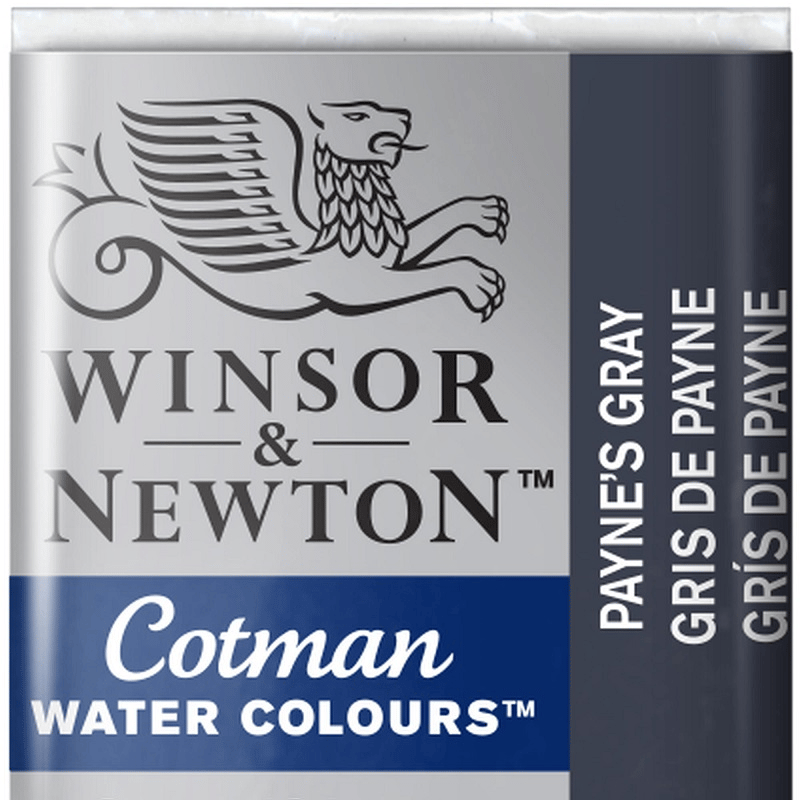 W&N SULU BOYA COTMAN YARIM TABLET PAYNE’S GRAY 465 WN-0301465