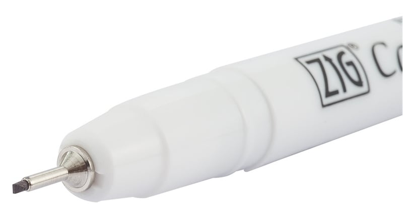 ZIG KALİGRAFİ KALEMİ PCA-110 PERMANENT 1,0MM SİYAH