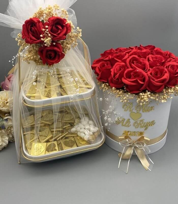 Söz Çikolata Tepsisi Gold