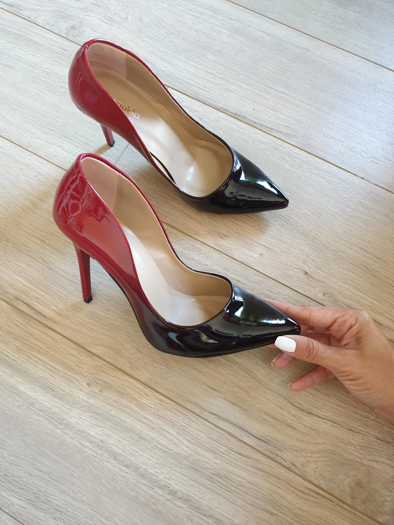001 100 D Topukla Kadın Degrade Stiletto 15P