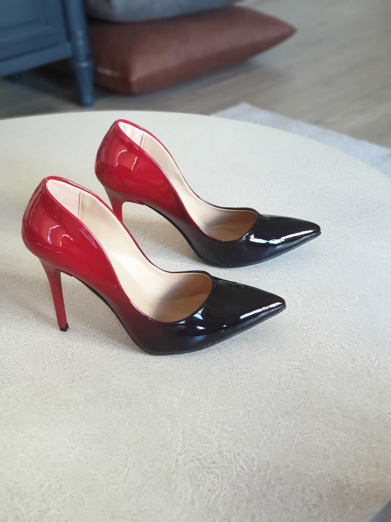 001 100 D Topukla Kadın Degrade Stiletto 15P