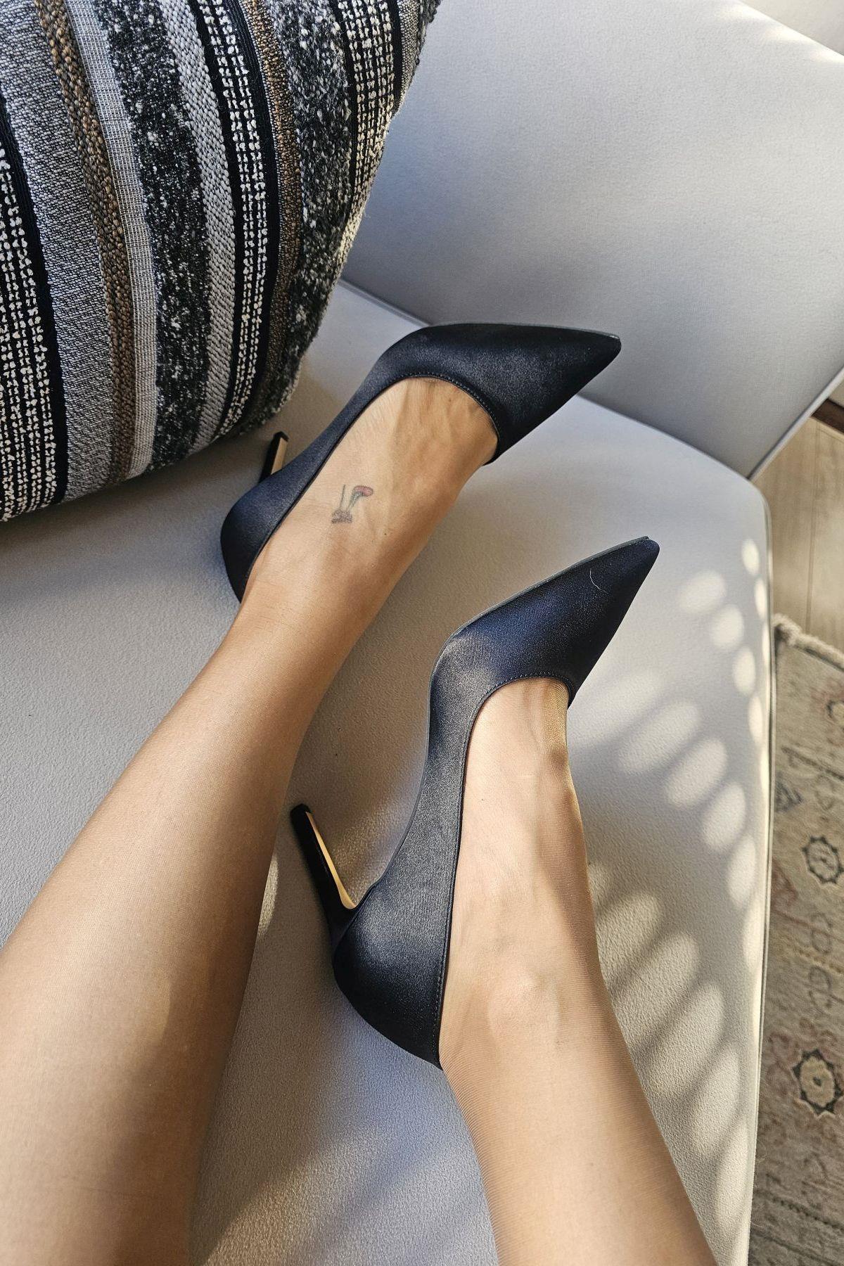 036 150 Topukla Kadın İnce Topuk Stiletto