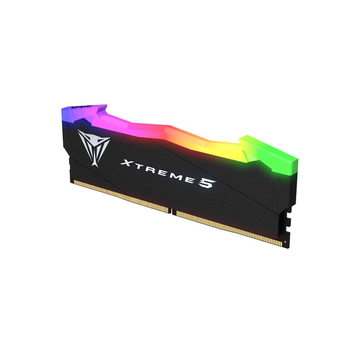 Patriot Viper Xtreme 5 RGB 32GB (2x16GB) DDR5 8000MHz CL38 Gaming Ram (Bellek) (PVXR532G80C38K)