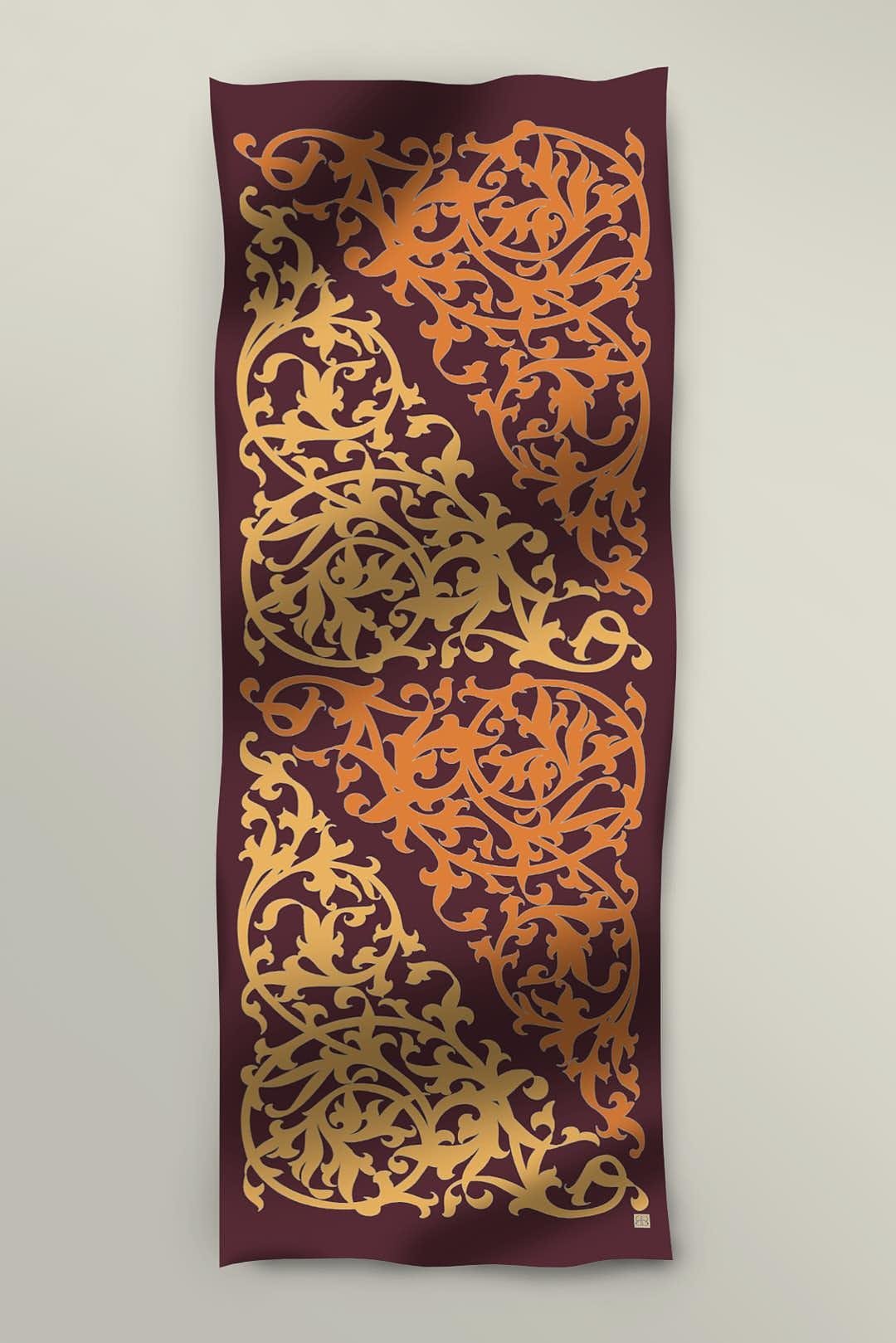 OTTOMAN TİVİL İPEK ŞAL