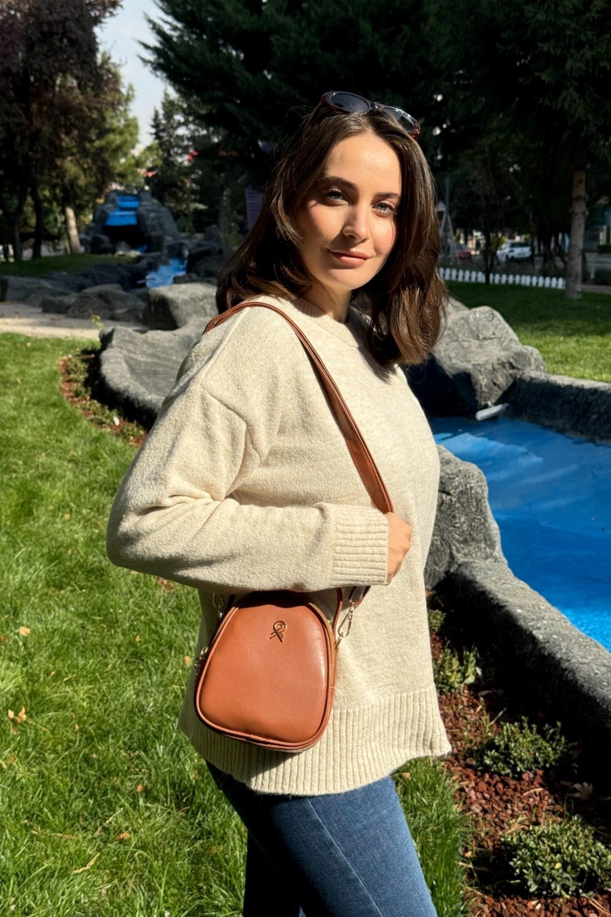 Taba Mini Bucket Omuz Çantası