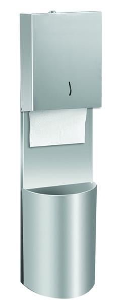 Maxiflow Çöp Kovalı Kağıtlık 400Lük Oval 105X27,5X12Cm 430